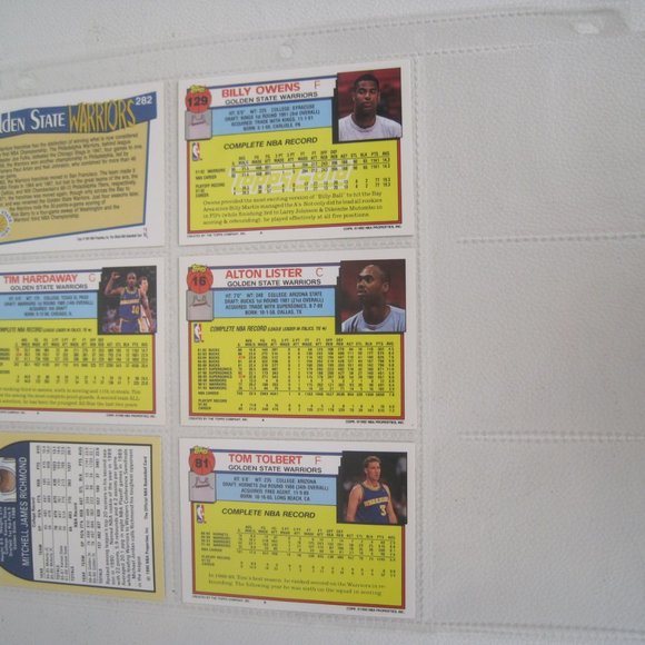 Golden State Warriors Lot Of 6 NBA Player Cards - Picture 3 of 6